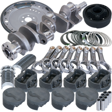 Load image into Gallery viewer, Eagle Ford 302 3.400in Crank 5.400in I-Beam Rods 4.000in Pistons 157 Tooth FP Balanced Assembly Eagle
