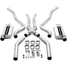 Load image into Gallery viewer, MagnaFlow Exhaust Products Exhaust System Kit MagnaFlow Exhaust Products Magnaflow Street Series Stainless Crossmember-Back System 15852
