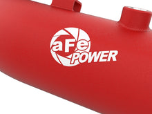 Load image into Gallery viewer, aFe 23-25 Ford F250/F350 Super Duty V8-6.7L BladeRunner Aluminum Hot &amp; Cold Charge Pipe Kit - Red aFe
