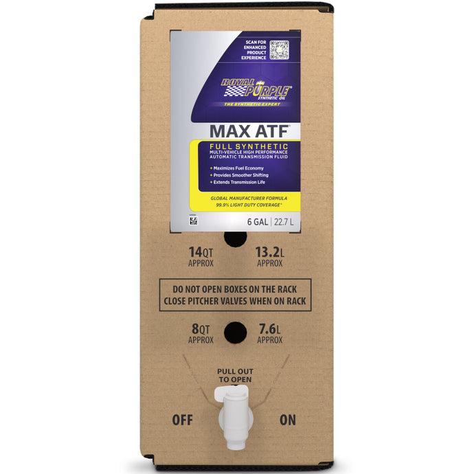 Royal Purple Max ATF Automatic Transmission Fluid - 6 Gallon Bag-In-Box Royal Purple