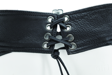 Load image into Gallery viewer, Kuryakyn Leather By River Road Longhaul Leather Chaps Black - Large Pants Kuryakyn
