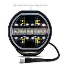 Load image into Gallery viewer, Borne Off-Road Light (Kit of 2) 7in Round Borne Off-Road
