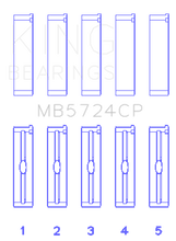 Load image into Gallery viewer, King Engine Bearings General Motors Duramax Diesel (Size +0.50mm) Main Bearing Set King Engine Bearings
