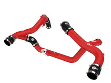 Load image into Gallery viewer, aFe 20-23 Ford Explorer ST V6 3.0L (tt) BladeRunner Aluminum Hot and Cold Charge Pipe Kit - Red Intercoolers aFe
