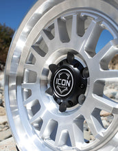 Load image into Gallery viewer, ICON Anza 17x8.5 5x150 25mm Offset 5.75in BS Silver Machined Wheel | 8217855557SM
