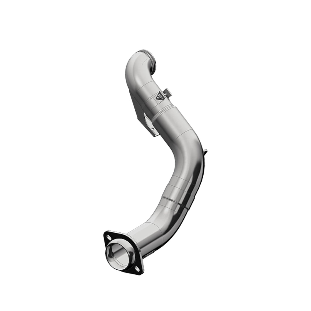 MBRP Exhaust FS9CA460 4in. Turbo Down Pipe. T409 Stainless Steel. -EO # D-763-1. Exhaust Pipe MBRP Exhaust