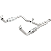 Load image into Gallery viewer, MagnaFlow Conv DF 95-99 Range Rover 4.0/4.6L GEMS Y-Pipe Assembly *NOT FOR SALE IN CALIFORNIA*
