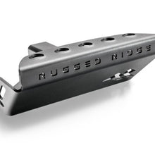 Load image into Gallery viewer, Rugged Ridge 07-23 Jeep Wrangler JK/JKU/JL/JLU &amp; 20-23 Gladiator Hitch Skid Plate 2in. Rec - Tex Blk Rugged Ridge
