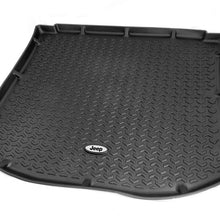 Load image into Gallery viewer, Rugged Ridge Floor Liner Cargo Black 1984-2001 Jeep Logo Cherokee XJ Rugged Ridge
