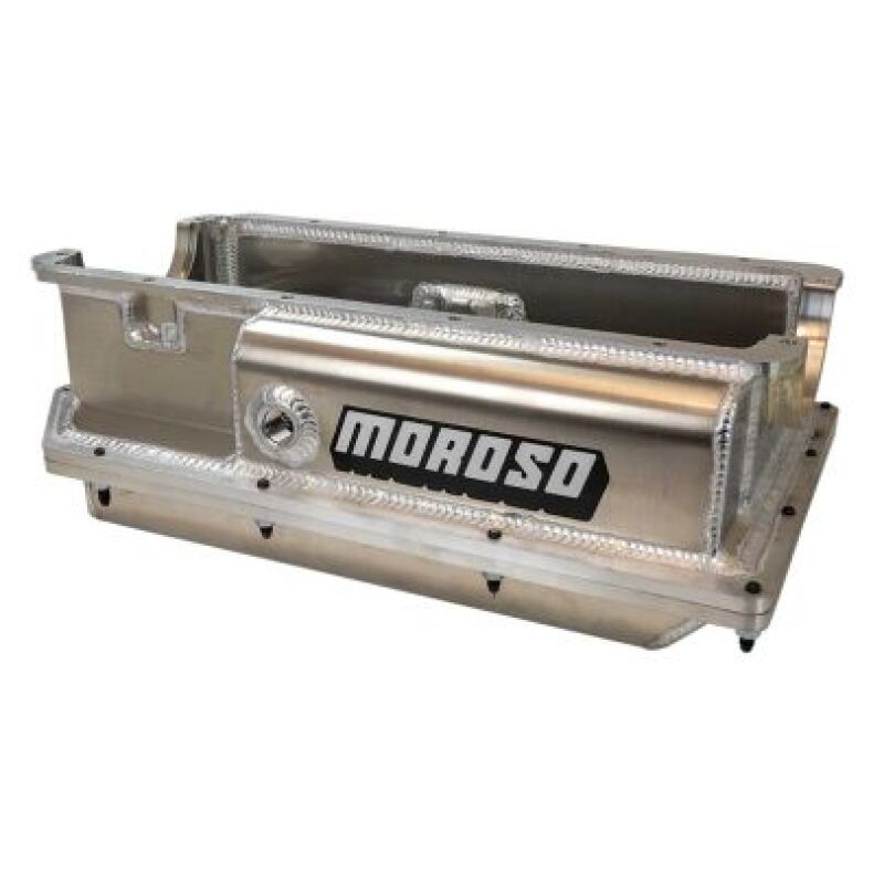 Moroso Energy Mfg 351W/SBF 351W 2 Piece 4 Pickup Dry Sump 7.25in Aluminum Oil Pan Oil Pans Moroso   
