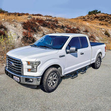 Load image into Gallery viewer, Westin 15-26/17-26 Ford F-150/F-250/F-350/F-450 SuperCab Outlaw Drop Nerf Step Bars Tex Black | 20-13935

