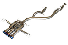 Load image into Gallery viewer, Invidia 22+ HONDA CIVIC TYPE-R FL5 R400 SINGLE LAYER TI TIP FULL CAT-BACK (NON POLISH PIPE) Invidia

