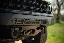 Load image into Gallery viewer, DV8 Offroad 2022+ Chevrolet Silverado 1500 Offroad Spec Series Front Bumper w/ Winch
