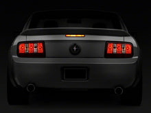 Load image into Gallery viewer, Raxiom 05-09 Ford Mustang Coyote Tail Lights- Blk Housing (Smoked Lens) Tail Lights Raxiom
