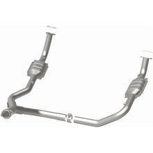 Load image into Gallery viewer, MagnaFlow Conv DF 95-99 Range Rover 4.0/4.6L GEMS Y-Pipe Assembly *NOT FOR SALE IN CALIFORNIA*
