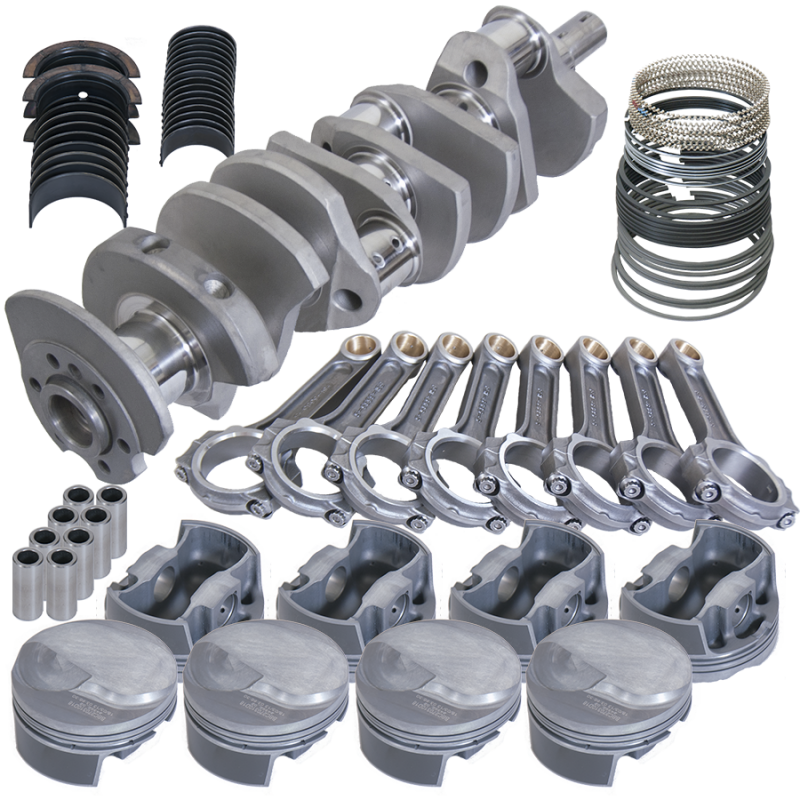 Eagle Chevy 454 4.250in Crank 6.385in I-Beam Rods 18cc Dome 4.310in Pistons Rotating Assembly Eagle