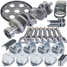 Load image into Gallery viewer, Eagle Chevy 350 1Pc 3.750in Crank 5.700in I-Beam Rods 4.000in Pistons 153 Tooth FP Balanced Assembly Eagle
