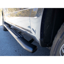 Load image into Gallery viewer, Fishbone Offroad 2019+ Chevrolet Silverado 1500 Double Cab Oval Side Steps - Black Textured Fishbone Offroad
