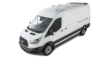 Load image into Gallery viewer, Rhino-Rack 14-21 Ford Transit 2 Door Wagon Heavy Duty RLTP 4 Bar Roof Rack - Black
