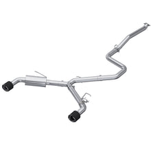 Load image into Gallery viewer, MBRP Exhaust S47103CF 3in. Cat-Back.Dual Split Rear Exit.Active.T304 with CF Tips Exhaust System Kit MBRP Exhaust
