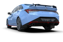 Load image into Gallery viewer, Rally Armor 22-23 Hyundai Elantra N &amp; N Line Black UR Mud Flap w/Red Logo Mud Flaps Rally Armor   

