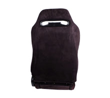 Load image into Gallery viewer, NRG Sport Seats (Pair) Type-R Suede w/NRG Logo - Black w/Red Stitching | RSC-220L/R
