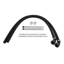 Load image into Gallery viewer, Mishimoto 2025+ RAM 1500 3.0L Hurricane Baffled Oil Catch Can Kit - Black
