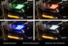 Load image into Gallery viewer, Diode Dynamics 18-23 USDM Ford Mustang RGBWA DRL LED Boards
