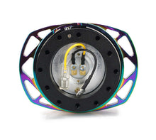 Load image into Gallery viewer, NRG Quick Release Kit Gen 257 - Black Body / Neochrome Cutout Ring | SRK-257BK-MC
