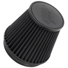 Load image into Gallery viewer, K&amp;N Universal Rubber Filter Round Tapered 6in Flange ID x 7.5in Base OD x 5.25in Top OD x 6in Height
