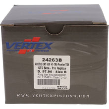 Load image into Gallery viewer, Vertex Pistons Uncategorized Vertex Piston 05-11 Arctic Cat 650 H1 4x4 650cc Forged Replica Piston Kit
