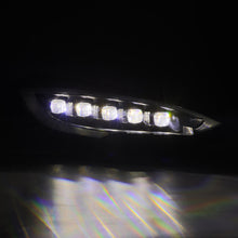 Load image into Gallery viewer, AlphaRex 12-21 Tesla Model S NOVA-Series LED Proj Headlights Blk w/Activtn Light &amp; Seq.Sig / SB DRL AlphaRex
