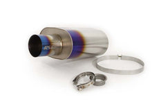 Load image into Gallery viewer, GReddy - Universal Titanium Oval Muffler 2.5in ID Muffler Inlet | 11003525
