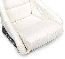 Load image into Gallery viewer, NRG FRP Bucket Seat White Vinyl Material (Large) | FRP-302WT-V

