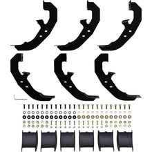 Load image into Gallery viewer, Westin 19-21 Chevrolet Silverado Crew Cab PRO TRAXX 6 Oval Nerf Step Bars - Black Westin
