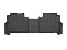 Load image into Gallery viewer, WeatherTech 22-23 Nissan Frontier Crew Cab Rear FloorLiner - Black w/o Fender Premium Audio
