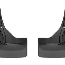 Load image into Gallery viewer, WeatherTech 20-24 Toyota Highlander (Incl. Hybrid) No Drill Rear MudFlaps - Black WeatherTech
