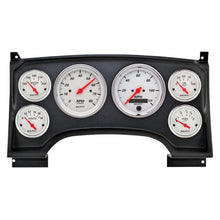 Load image into Gallery viewer, Autometer Arctic White Direct Fit Dash Kit 94-97 Chevy S10 Truck (2 x 3-3/8in. / 4 x 2-1/16in.) | 2933-03
