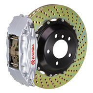 Brembo 92-00 Viper RT-10/GTS Front GT BBK 6 Piston Cast 355x32 2pc Rotor Drilled-Silver | 1M1.8017A3