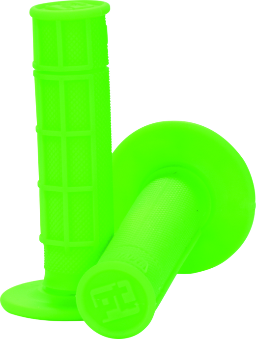 ProTaper 1/2 Waffle Grips - Neon Green Grips ProTaper