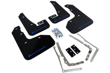 Load image into Gallery viewer, Rally Armor 15-17.5 MKVII VW Golf R Black UR Mud Flap w/Blue Logo Mud Flaps Rally Armor   

