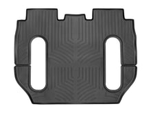 Load image into Gallery viewer, WeatherTech 2016+ Tesla Model X Rear FloorLiner - Black (6 Passenger) | 448694
