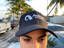 Load image into Gallery viewer, Active Autowerke Active Autowerke 6-Panel Black Snapback Hat
