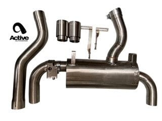 Active Autowerke 11-115T Active Autowerke F22 M235i Performance Valved Rear Exhaust GEN 2