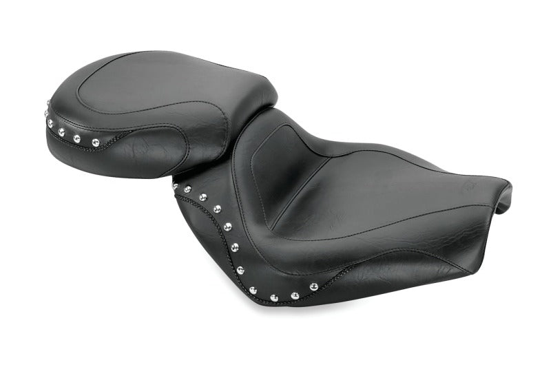 Mustang 04 Suzuki VZ1600 Marauder, 04-05 Boulevard M95 Sport Touring 2PC Seat w/Studs - Black Misc Powersports Mustang Motorcycle   