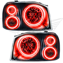 Load image into Gallery viewer, Oracle 01-04 Nissan Frontier LED Headlight Triple Halo Kit - Red
