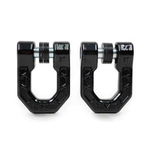 Load image into Gallery viewer, DV8 Offroad Elite Series D-Ring Shackles - Pair (Black) Bumper Accessories DV8 Offroad
