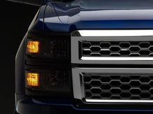 Load image into Gallery viewer, Raxiom 14-15 Chevrolet Silverado 1500 OE Style Headlights/ Black Trim- Black - Clear Lens | S169260
