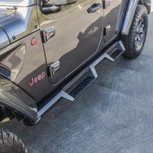 Load image into Gallery viewer, Westin 18-20 Jeep Wrangler JL Unlimited 4DR HDX Drop Nerf Step Bars - Textured Black Westin

