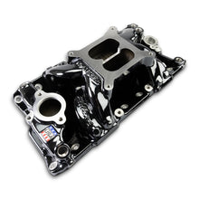 Load image into Gallery viewer, Edelbrock Chevy Small Block Performer RPM AIR-Gap Intake Manifold Black Plasma Finish Edelbrock
